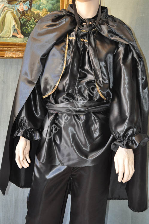 Costume di Carnevale Cavaliere Nero (4)