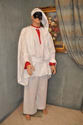 Costume Adulto Pulcinella Commedia dell'Arte (14)