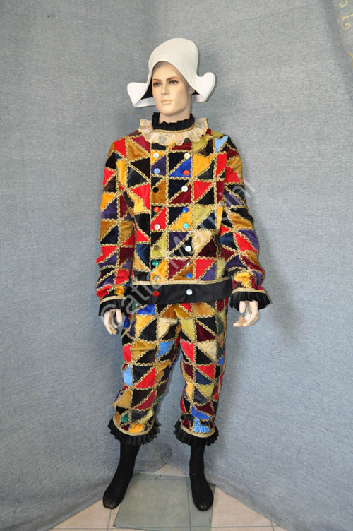 Costume Arlecchino Adulto Sartoria (13)