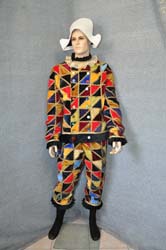 Costume Arlecchino Adulto Sartoria (13)