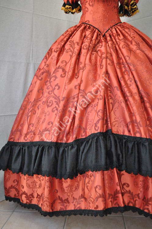 Vestito Storico donna Ottocento  (9)