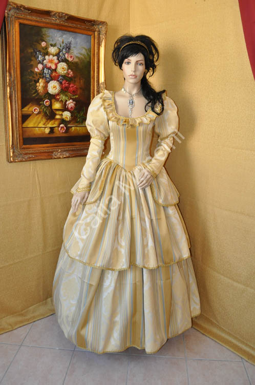 Costume Storico Ottocentesco 1836