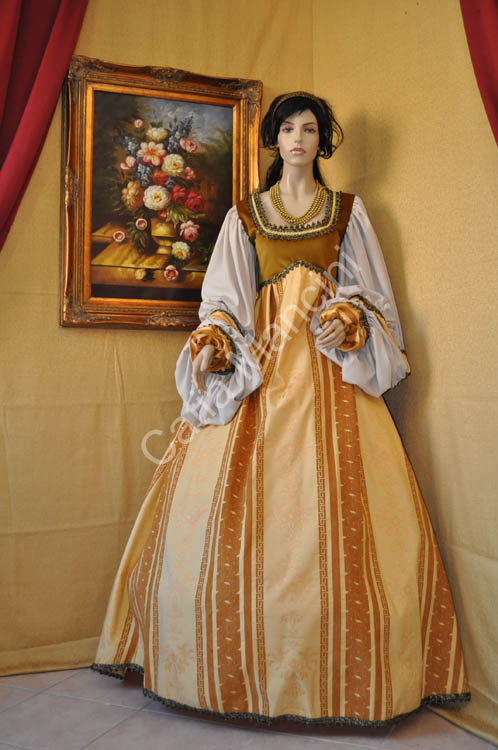 Abito d'epoca costume per rievocazioni