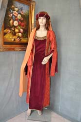 Costume Storico Donna del Medioevo (15)