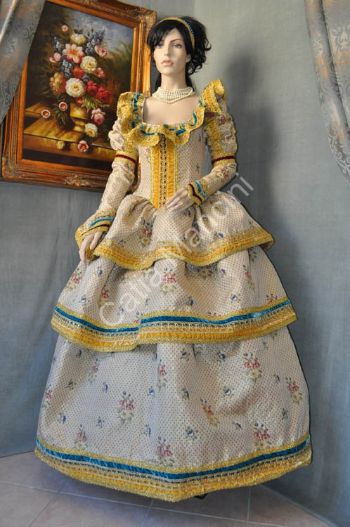 Costume Storico Femminile del 1813 (11)