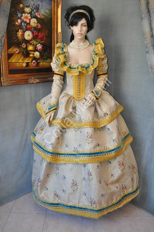 Costume Storico Femminile del 1813 (14)