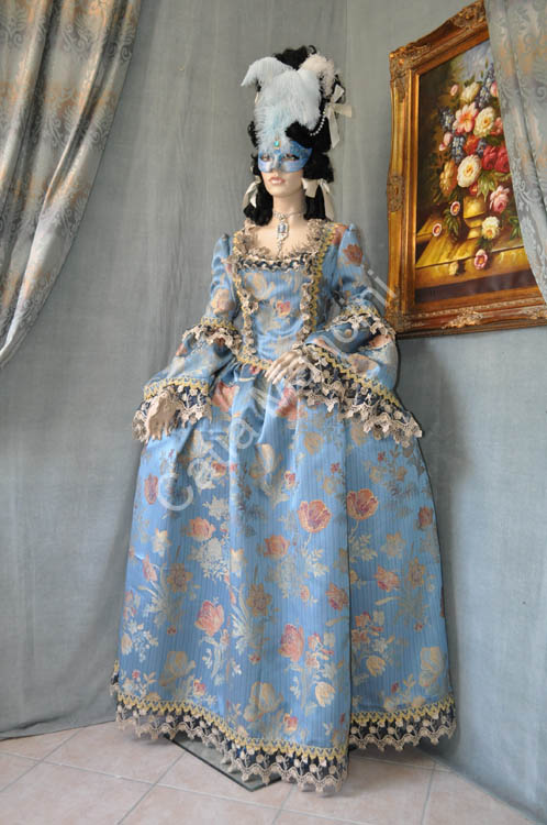 Costume Storico Femminile 1700 Carnevale di Venezia (3)