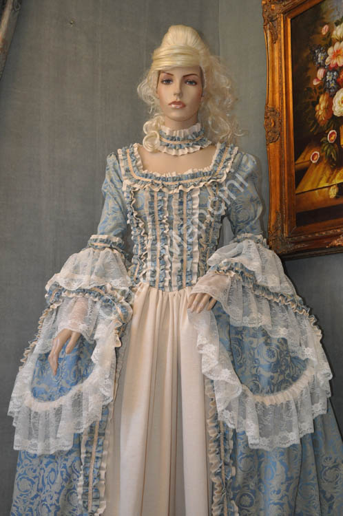 Costume Storico Nobildonna di Venezia 1729 (2)