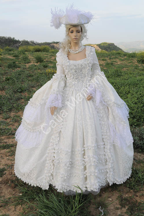 Vestito del 1700 Donna Catia Mancini (1)