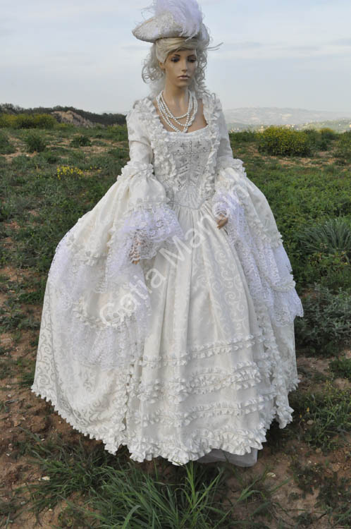 Vestito del 1700 Donna Catia Mancini (3)