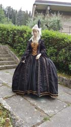 Costume Dama Nera del 1700 Catia Mancini (14)