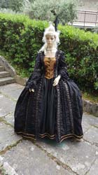 Costume Dama Nera del 1700 Catia Mancini (4)