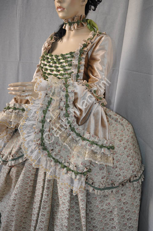 costume teatrale abito del 1700 (5)