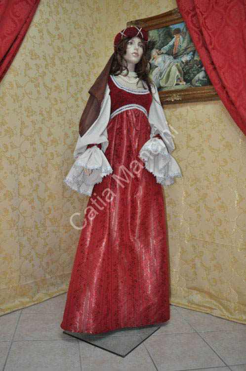 Abito Rinascimentale Costume Storico (11)