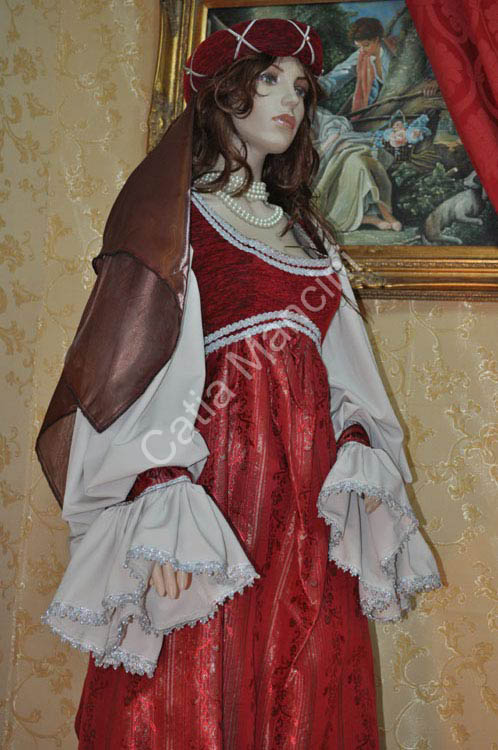 Abito Rinascimentale Costume Storico (13)