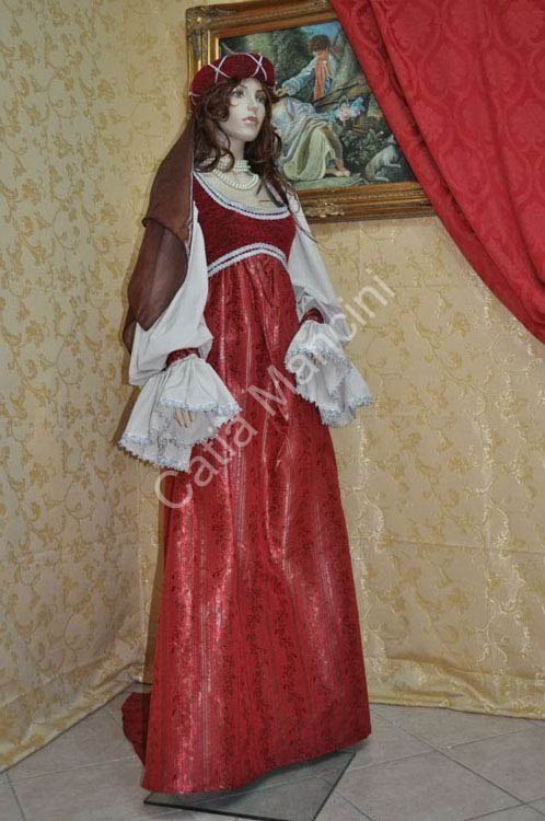 Abito Rinascimentale Costume Storico (14)
