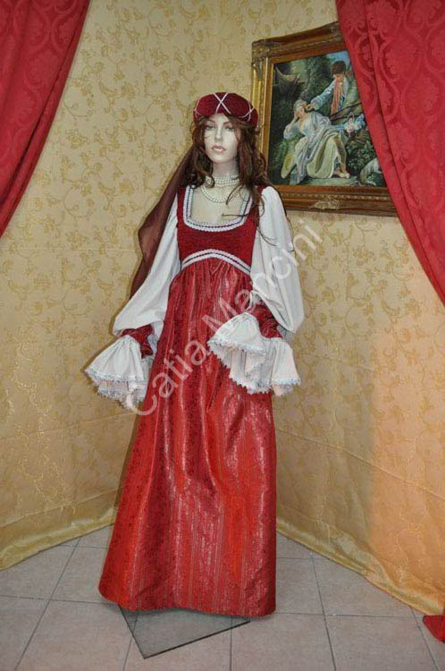 Abito Rinascimentale Costume Storico (3)