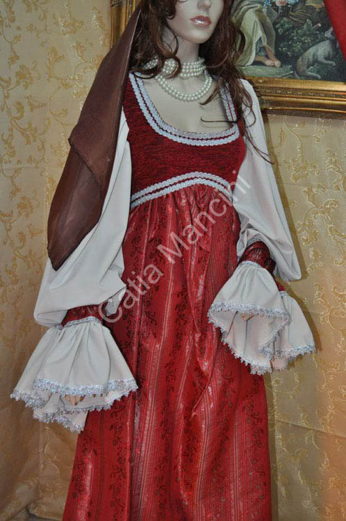 Abito Rinascimentale Costume Storico (5)