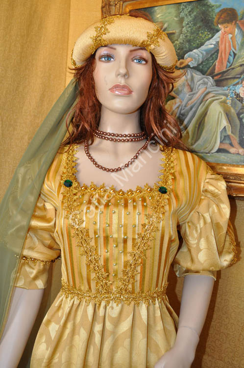 Costume Storico per Rievocazione 1400 (11)