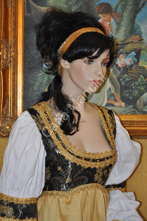 Costume Teatrale Abito di Scena