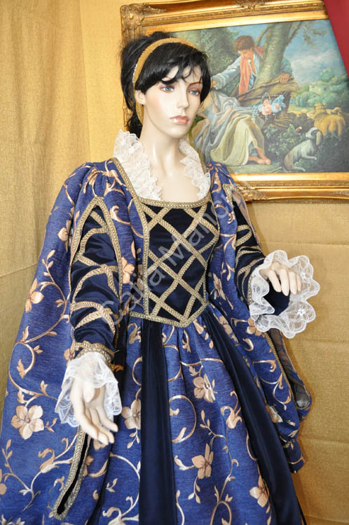 Costume Storico Donna del Cinquecento 1500 500 (12)