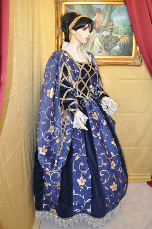 Costume Storico Donna del Cinquecento 1500 500 (17)
