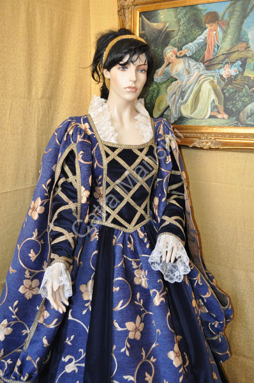 Costume Storico Donna del Cinquecento 1500 500 (19)