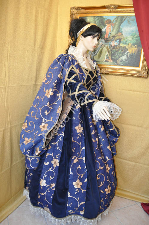 Costume Storico Donna del Cinquecento 1500 500 (4)