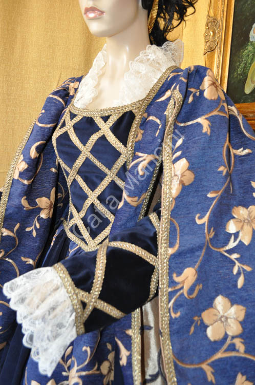 Costume Storico Donna del Cinquecento 1500 500 (6)
