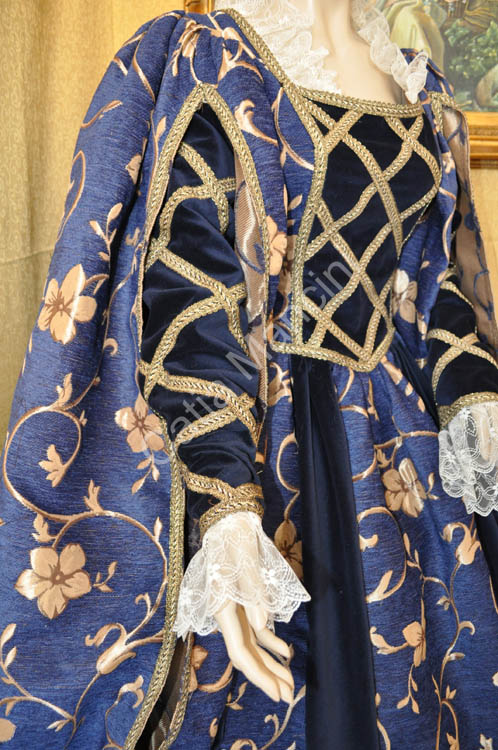 Costume Storico Donna del Cinquecento 1500 500 (8)