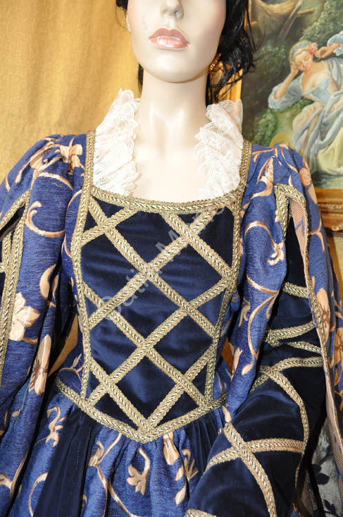 Costume Storico Donna del Cinquecento 1500 500 (9)
