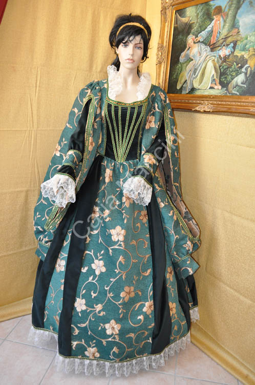 Costume Storico Donna del Cinquecento (12)