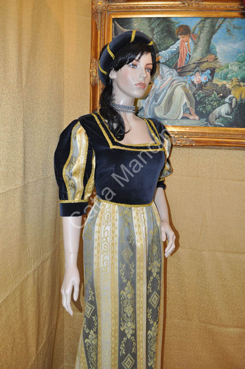 Costume Vestito Abito del Medioevo