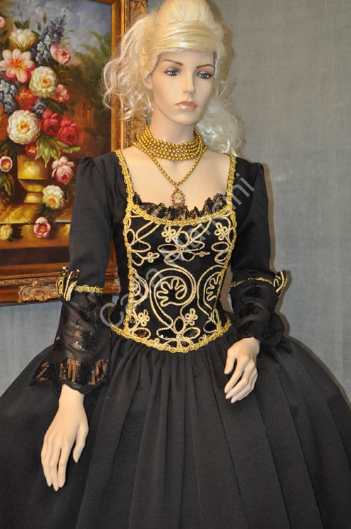 Costume-Storico-Abito-d'epoca 1700 (13)