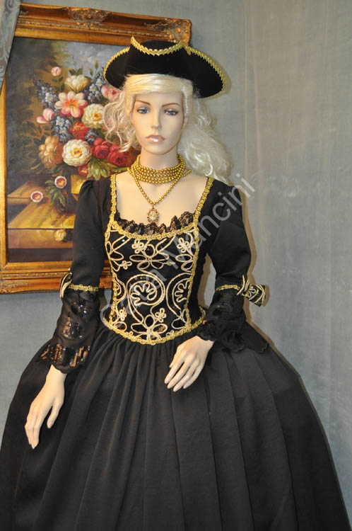 Costume-Storico-Abito-d'epoca 1700 (5)