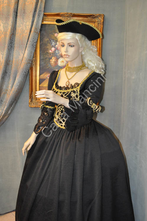 Costume-Storico-Abito-d'epoca 1700 (9)