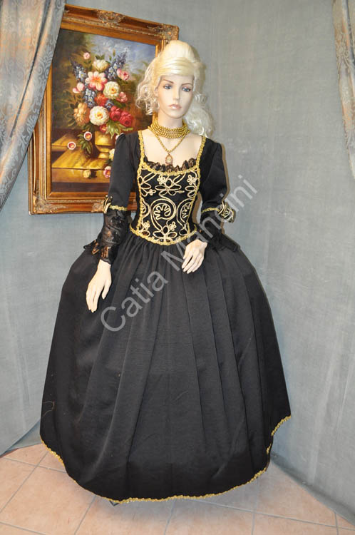 Costume-Storico-Abito-d'epoca 1700