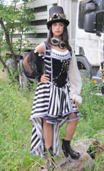 Vestito Steampunk donna (1)