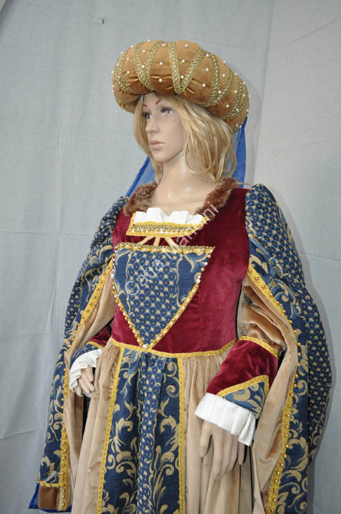 vestito medievale donna corteo (15)