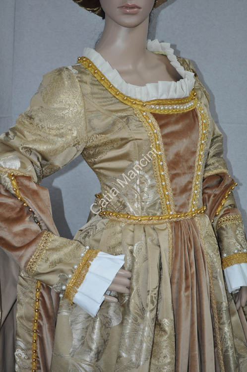 vestiti abiti medievali donna (15)