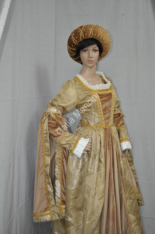 vestiti abiti medievali donna (16)