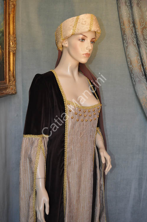 Vestito del Medioevo Femminile (3)
