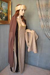 Vestito del Medioevo Femminile