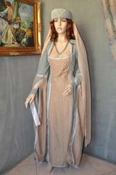 Abito donna adulto del Medioevo Medievale