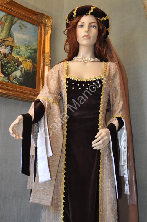 Vestito per cortei Medioevali