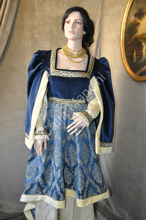 Vestito Medievale del 1350 (10)