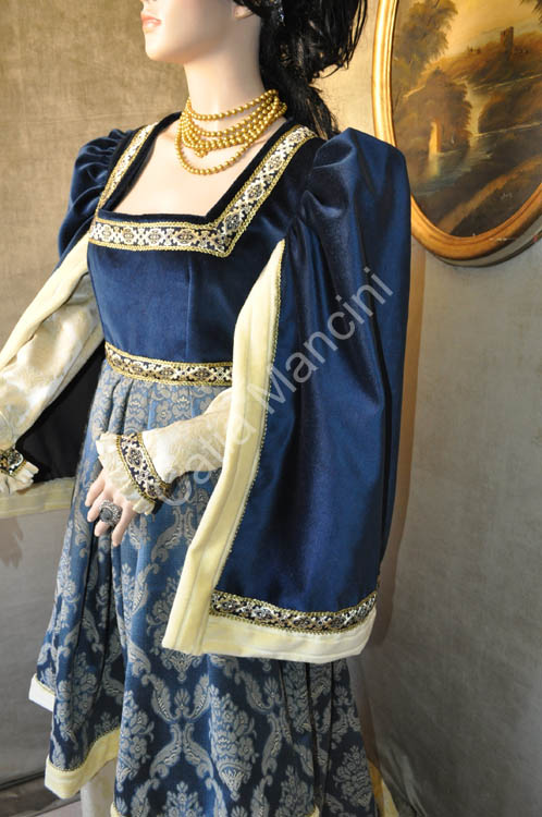 Vestito Medievale del 1350 (2)