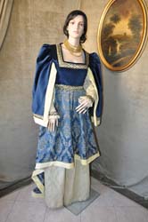 Vestito Medievale del 1350 (11)