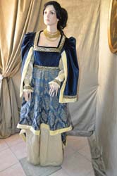 Vestito Medievale del 1350 (8)