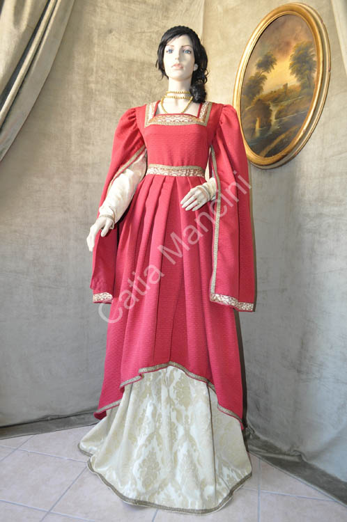 Costume Medievale Donna Adulto (13)